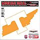 WinCraft University Of Tennessee 6x6 State Decal                                                                                 - view number 1 image