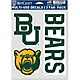 WinCraft Baylor University Fan Decals 3-Pack                                                                                     - view number 1 image