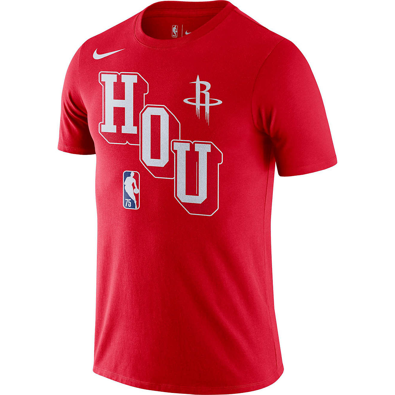 Nike Men's Houston Rockets Dri-FIT 3-D Graphic T-shirt                                                                           - view number 1