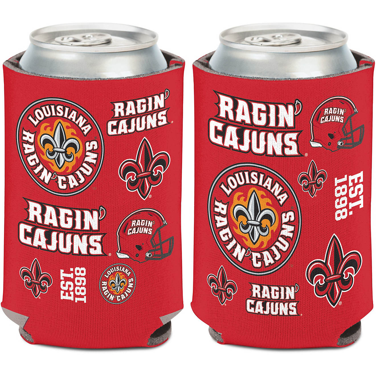 WinCraft University of Louisiana at Lafayette Scatter Coozie                                                                     - view number 1