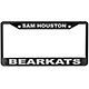 WinCraft Sam Houston State University Blackout License Plate Frame                                                               - view number 1 image