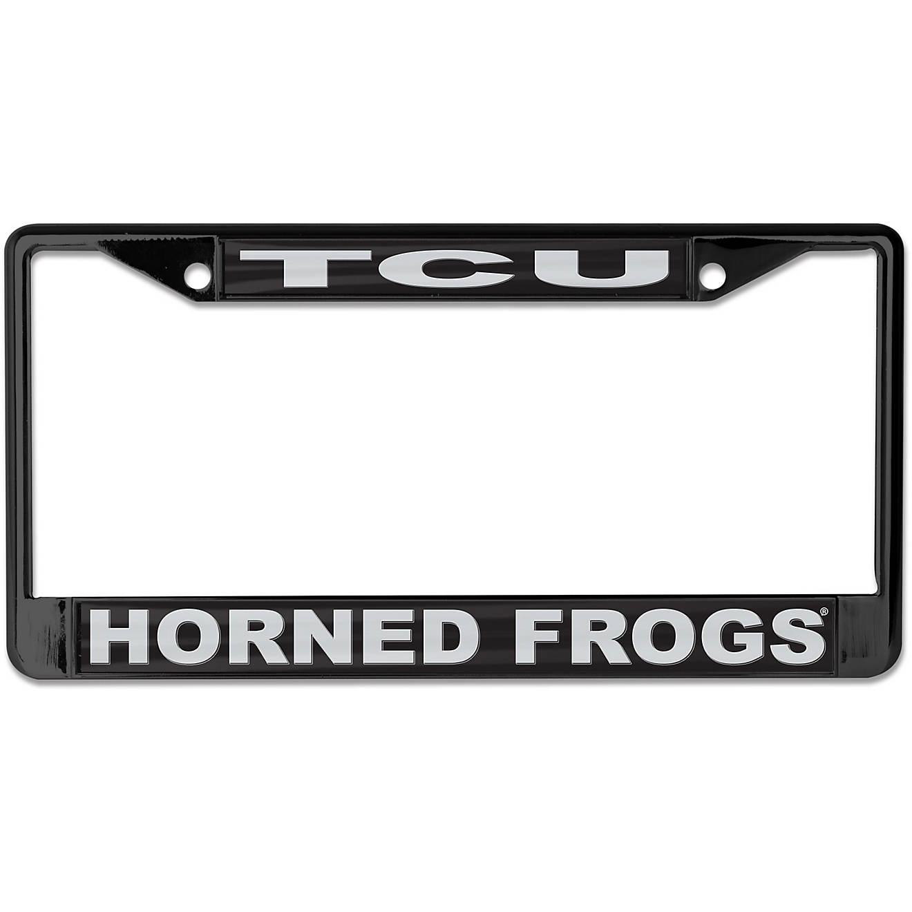 WinCraft Texas Christian University Blackout License Plate                                                                       - view number 1