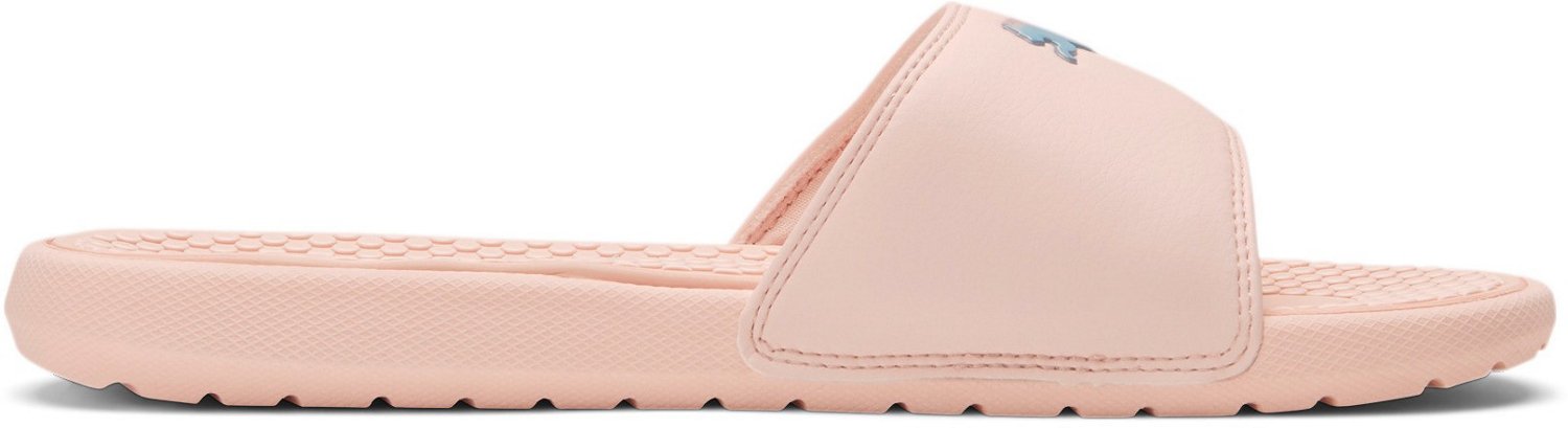 puma iridescent slides