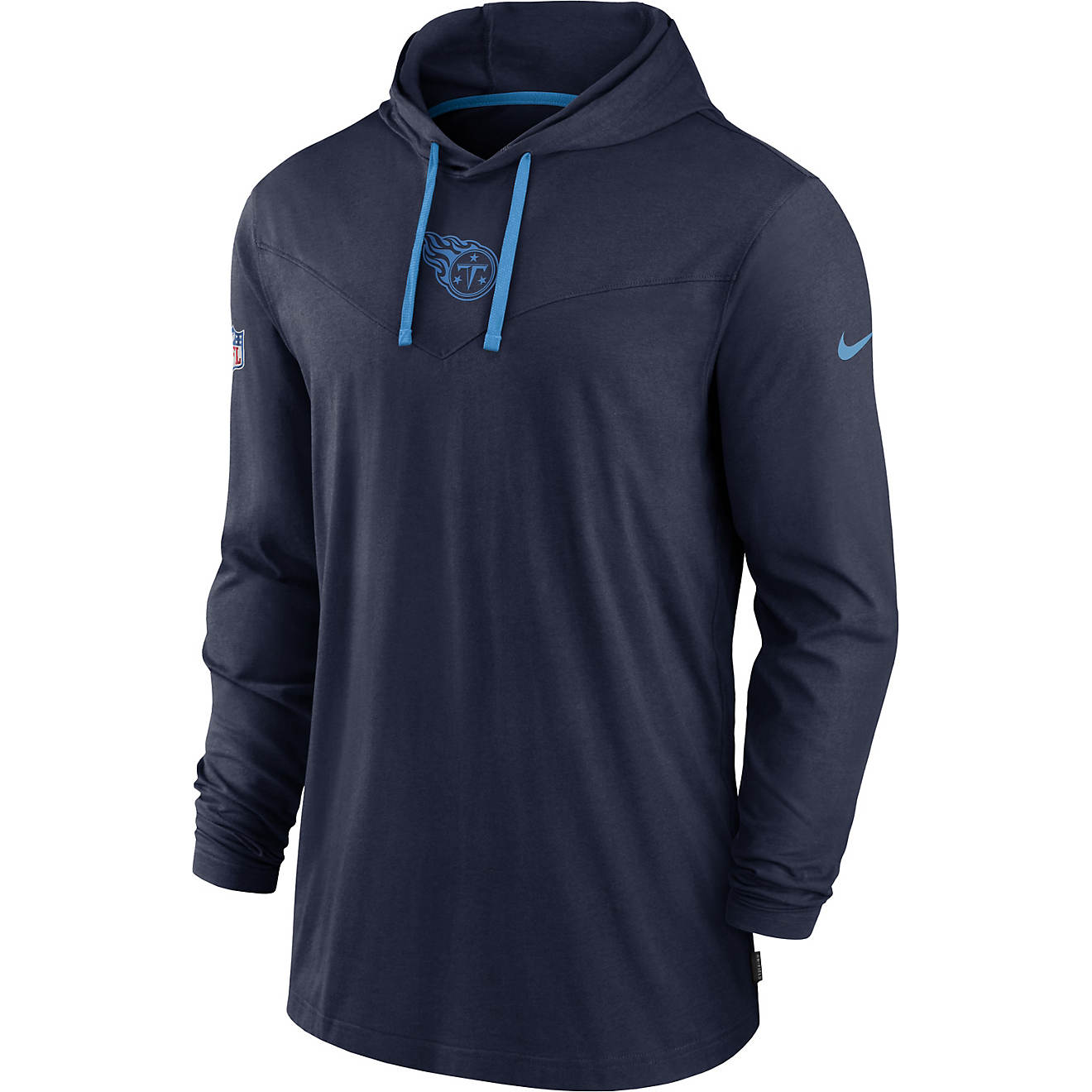 Nike Men's Tennessee Titans Long Sleeve Hoodie Shirt | Academy