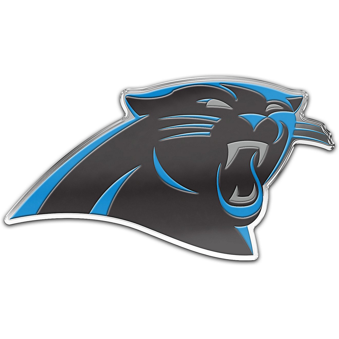 WinCraft Carolina Panthers Auto Emblem                                                                                           - view number 1