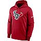 Nike Men's Houston Texans Therma Prime Logo Pullover Hoodie                                                                      - view number 1 image