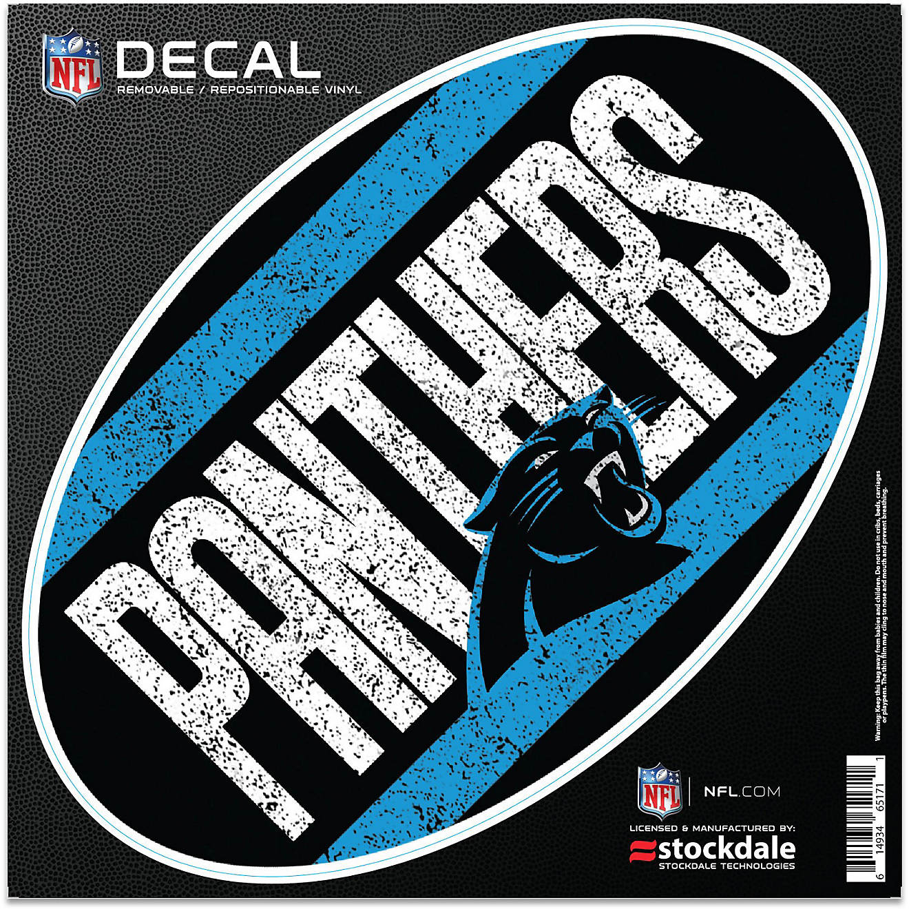 WinCraft Carolina Panthers 6 in Vintage Decal                                                                                    - view number 1