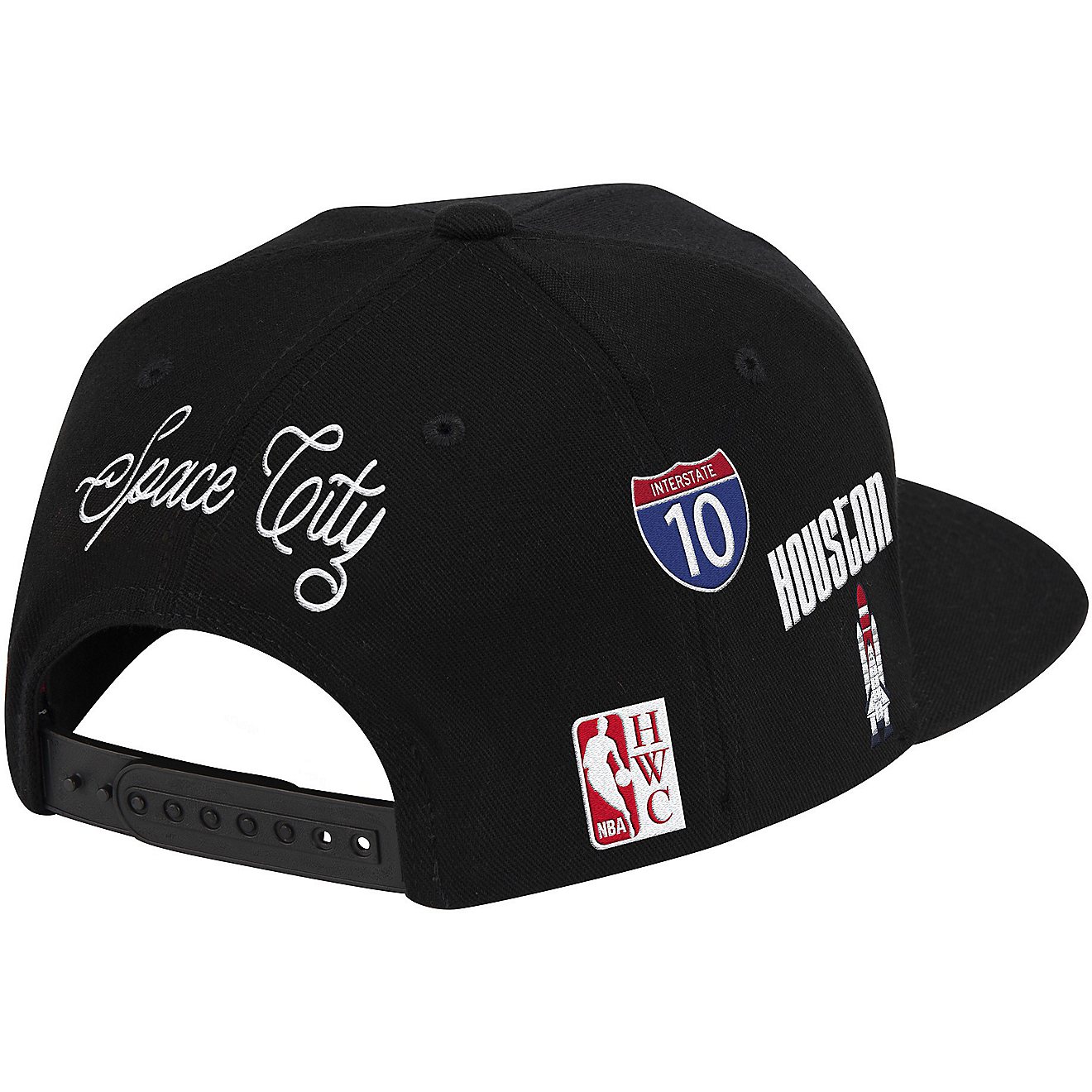 Mitchell & Ness Houston Rockets Hyper Local QS Snapback Cap                                                                      - view number 3