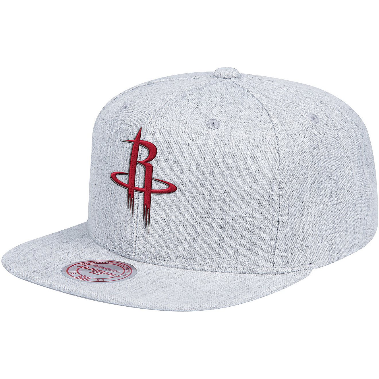 Mitchell & Ness Houston Rockets Team Heather Snapback Cap                                                                        - view number 1