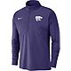Nike Men's Kansas State University Dri-FIT QZ Pacer Long Sleeve Top                                                              - view number 1 image