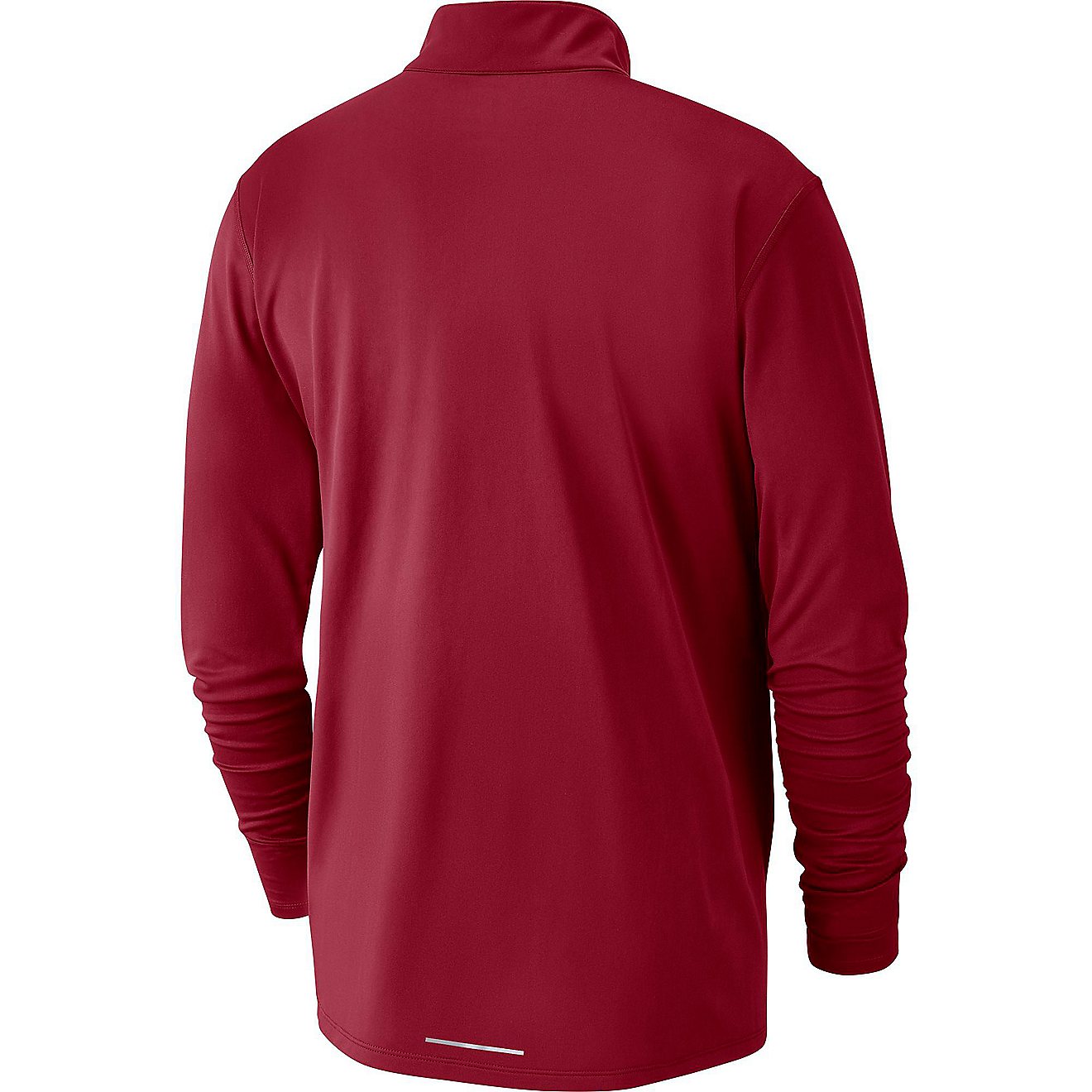 Nike Men's University of Alabama Dri-FIT QZ Pacer Long Sleeve Top                                                                - view number 2