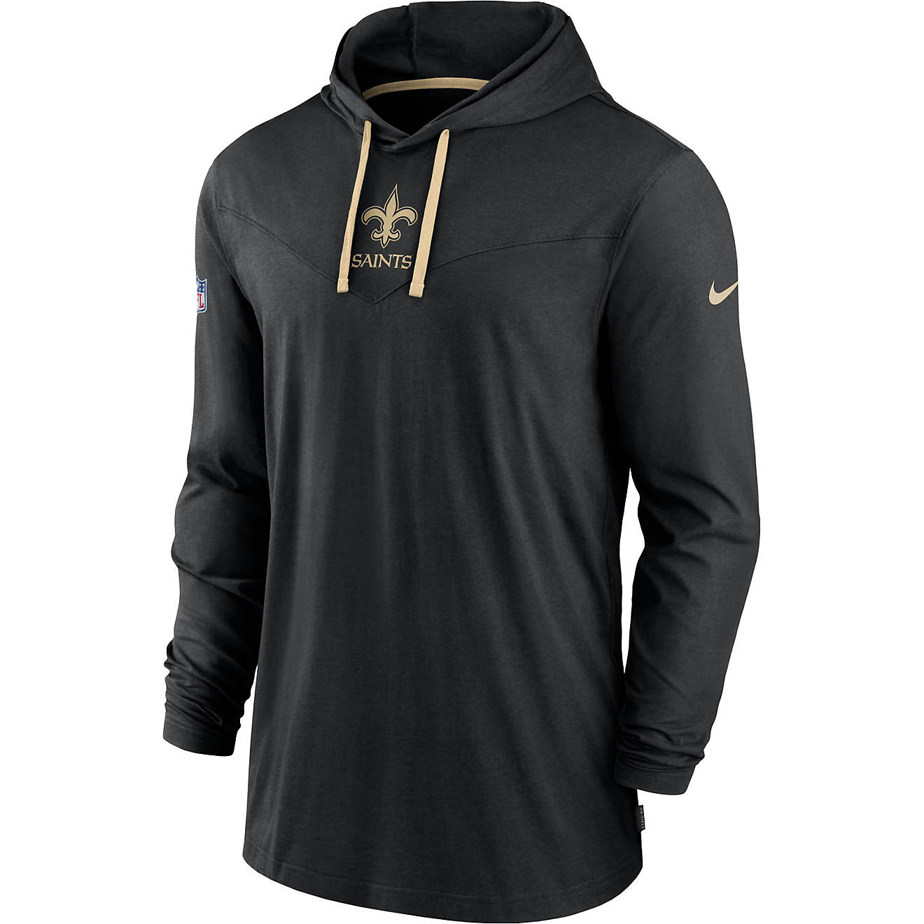 Nike Men's New Orleans Saints Long Sleeve Hoodie Shirt | Academy