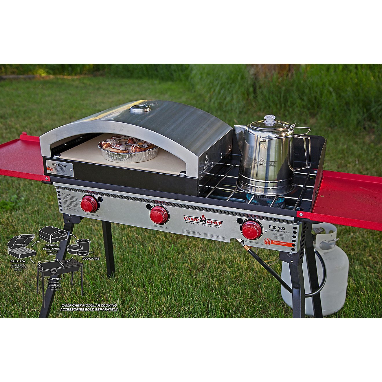 Camp Chef Deluxe 3 Burner Portable Stove                                                                                         - view number 7