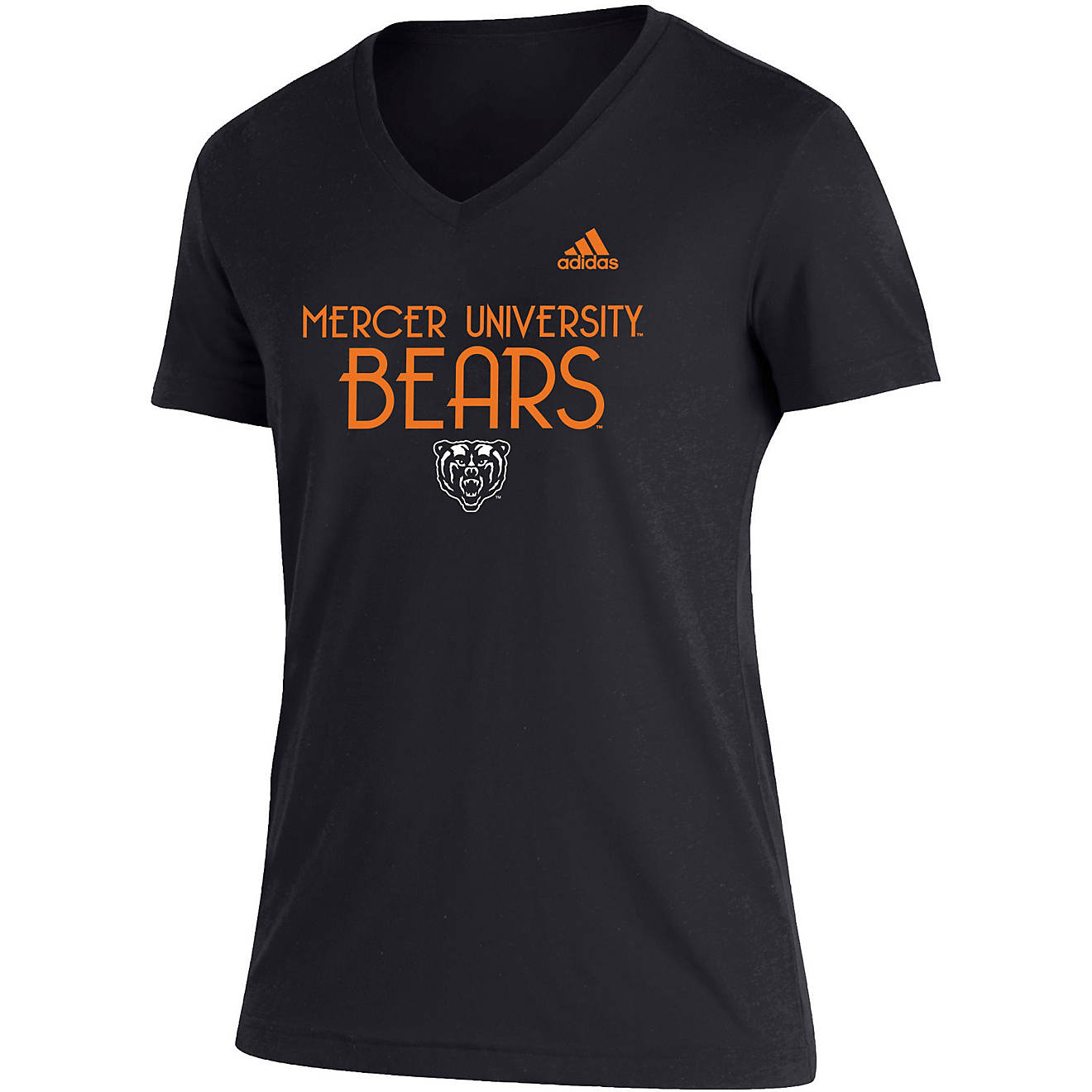 adidas Women’s Mercer University Mascot Blend T-shirt                                                                          - view number 1
