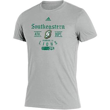 adidas Men’s Southeastern Louisiana University Old English Blend T-shirt                                                      