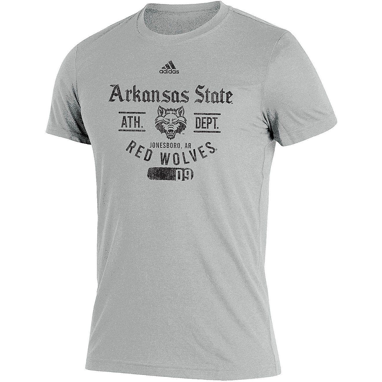 adidas Men’s Arkansas State University Old English Blend T-shirt                                                               - view number 1