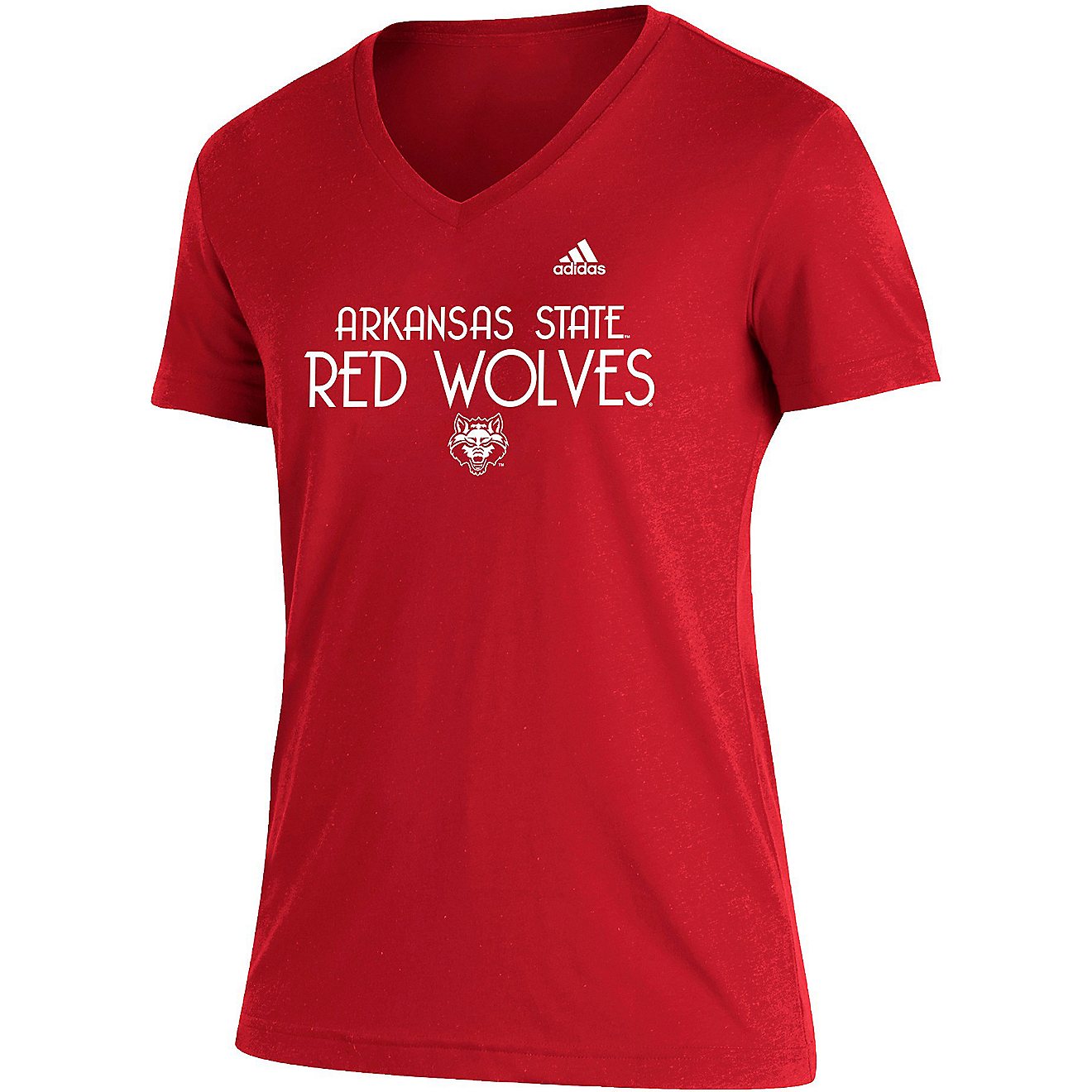 adidas Women’s Arkansas State University Mascot Blend T-shirt                                                                  - view number 1