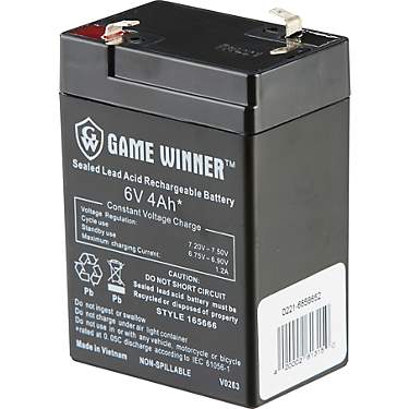 Game Winner 6V 4.0Ah Battery                                                                                                    