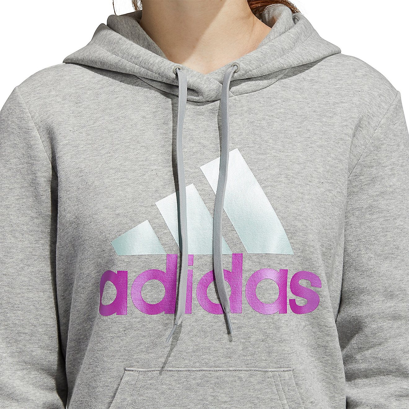Adidas Women’s BOS 2-Tone Fleece Hoodie                                                                                        - view number 4