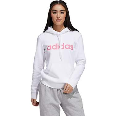 Adidas Women’s Linear Fleece Hoodie                                                                                           