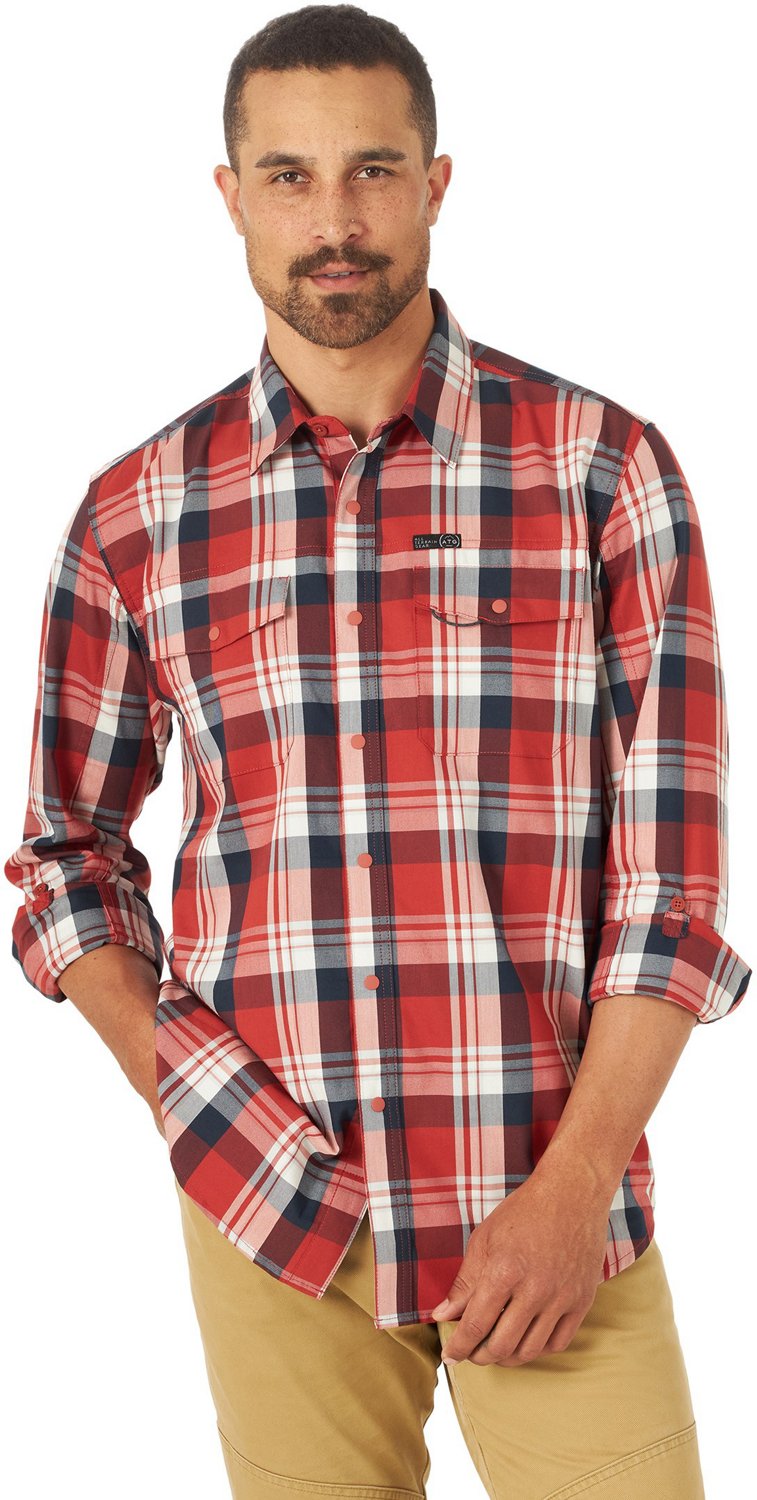 Wrangler Men's ATG 2 Pocket Utility Shirt | Academy