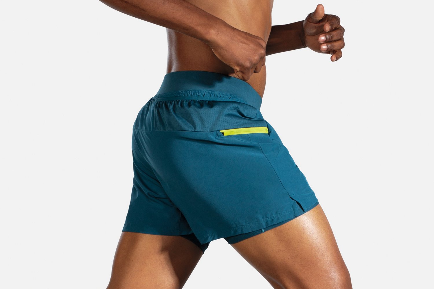 Brooks Men's Sherpa 2in1 Running Shorts 5in Academy