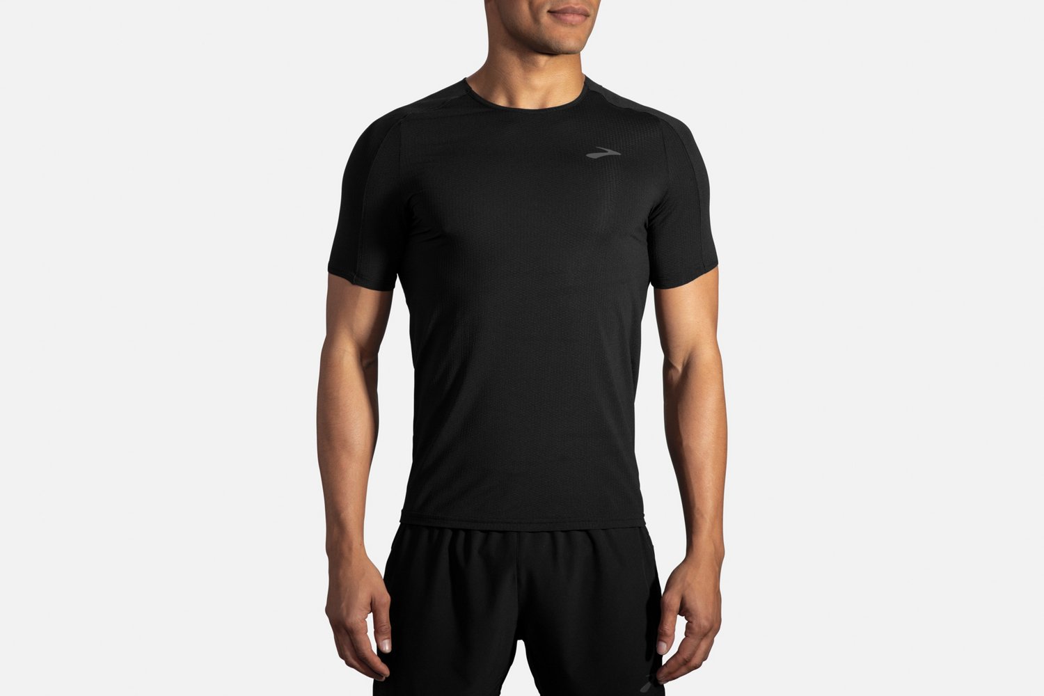Brooks Men's Atmosphere Short Sleeve Running Top Academy