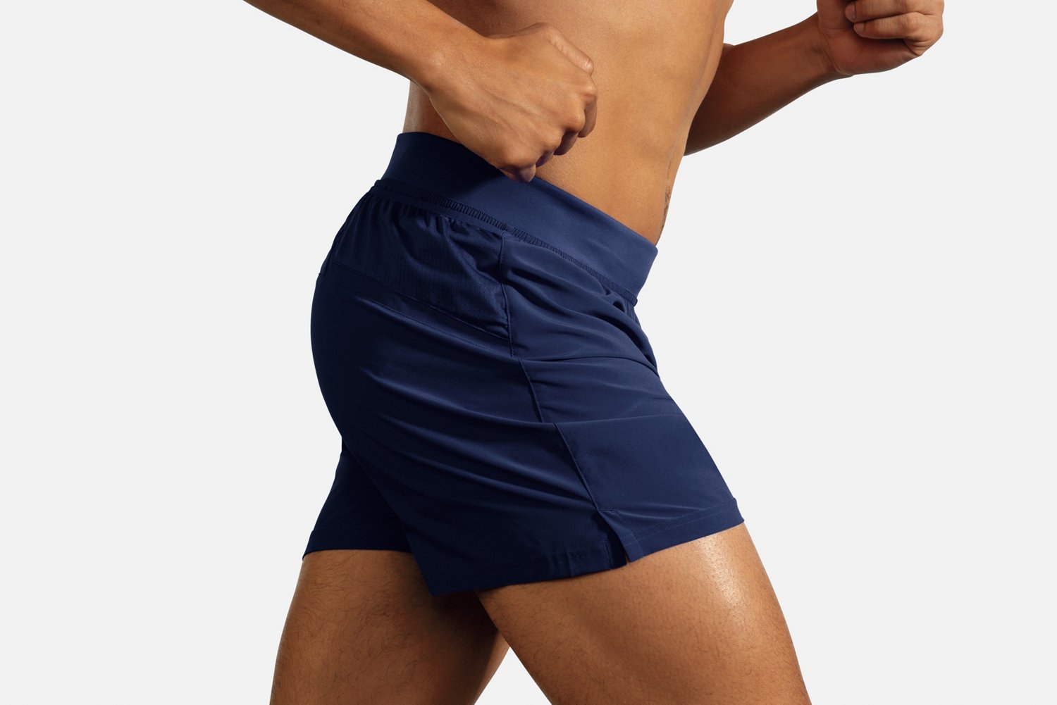 Brooks Men's Sherpa Running Shorts 5in Academy