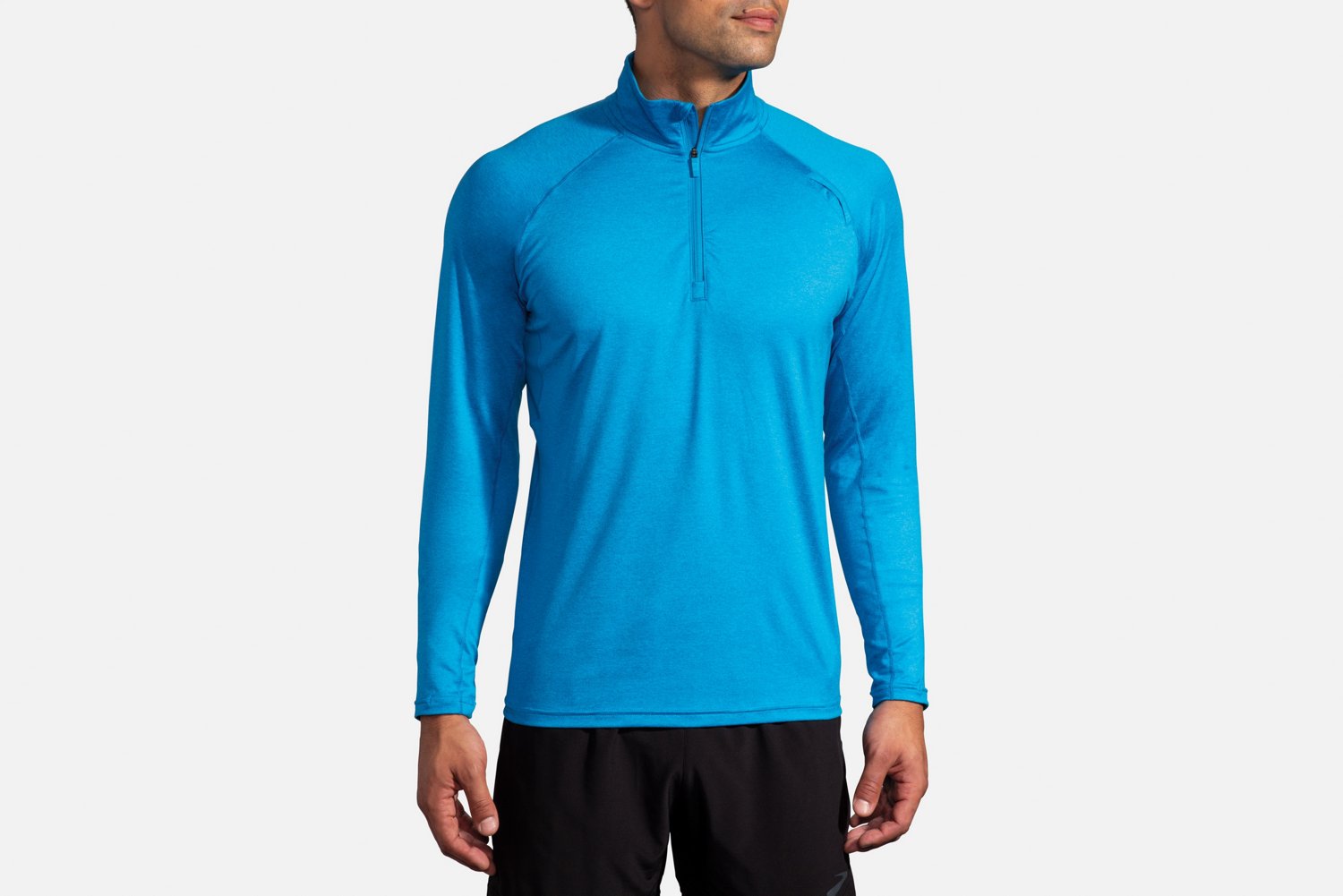 Brooks Men's Dash 1/2 Zip Long Sleeve Running Top Academy
