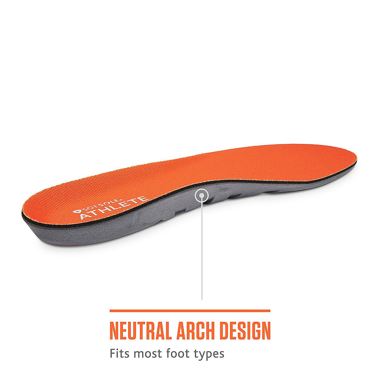 Sof Sole® Men's Size 9 - 10-1/2 Athlete Insoles - view number 6