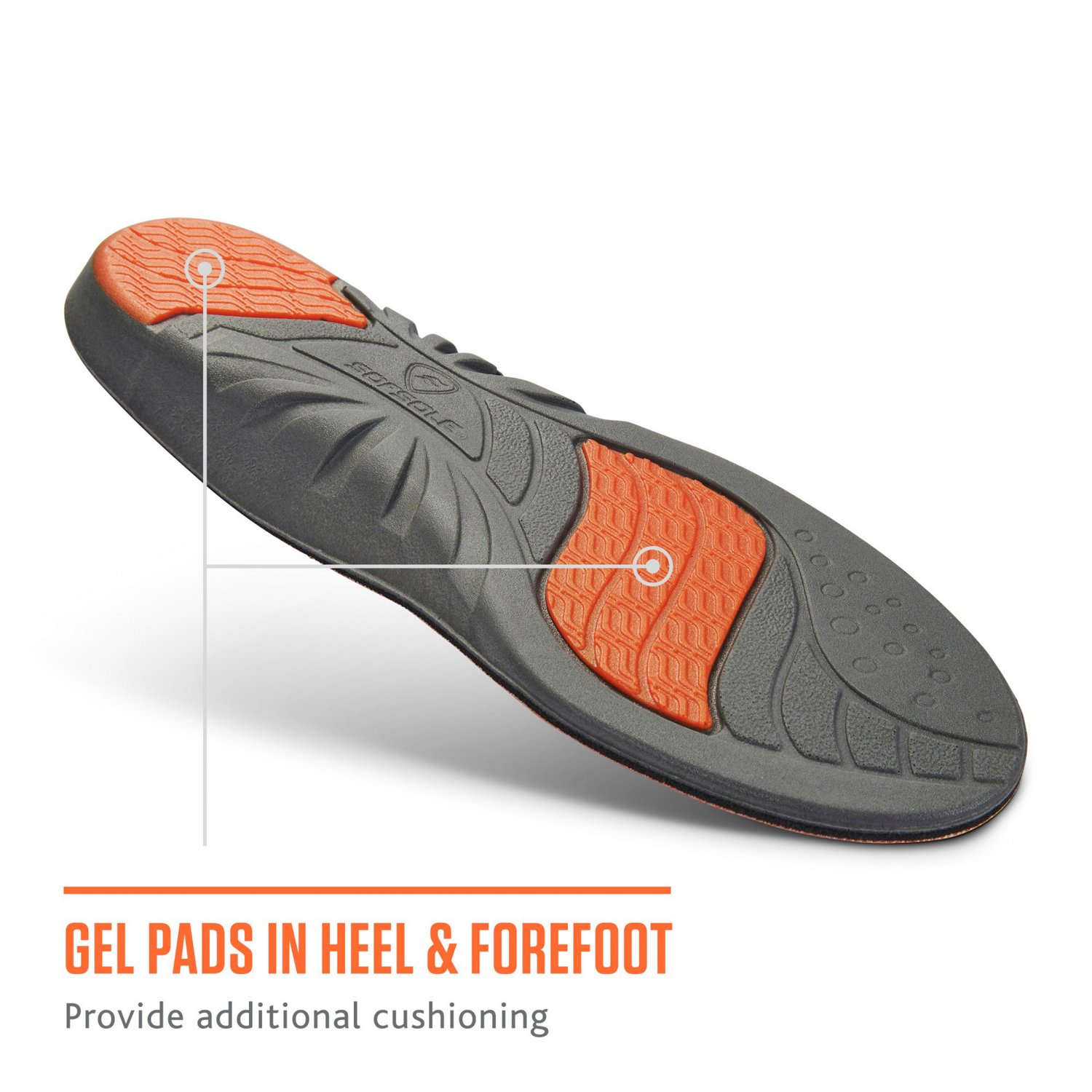 Sof Sole® Men's Size 13 14 Athlete Insoles Academy