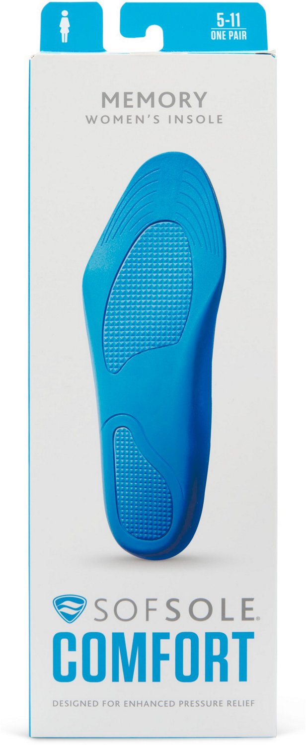 Sof Sole Women�s Memory Foam Insoles Academy