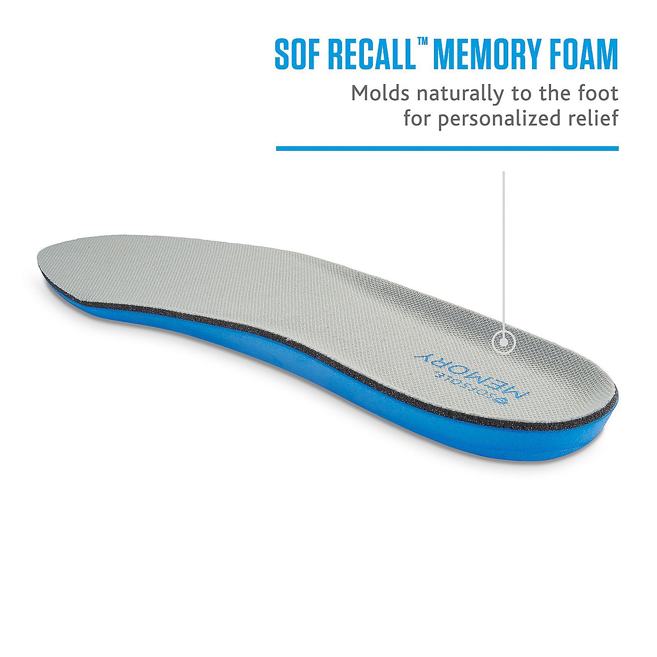 Sof Sole Women's Memory Foam Insoles                                                                                             - view number 6