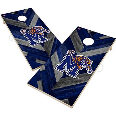 Victory Tailgate University of Memphis Solid Wood 2 ft x 4 ft Cornhole Game                                                     