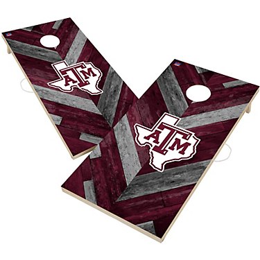 Victory Tailgate Texas A&M University Solid Wood 2 ft x 4 ft Cornhole Game
