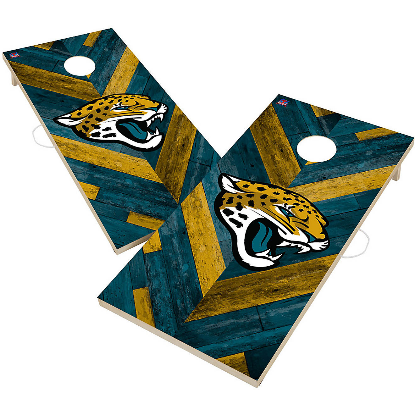 Victory Tailgate Jacksonville Jaguars Solid Wood 2 ft x 4 ft Cornhole Game                                                       - view number 1