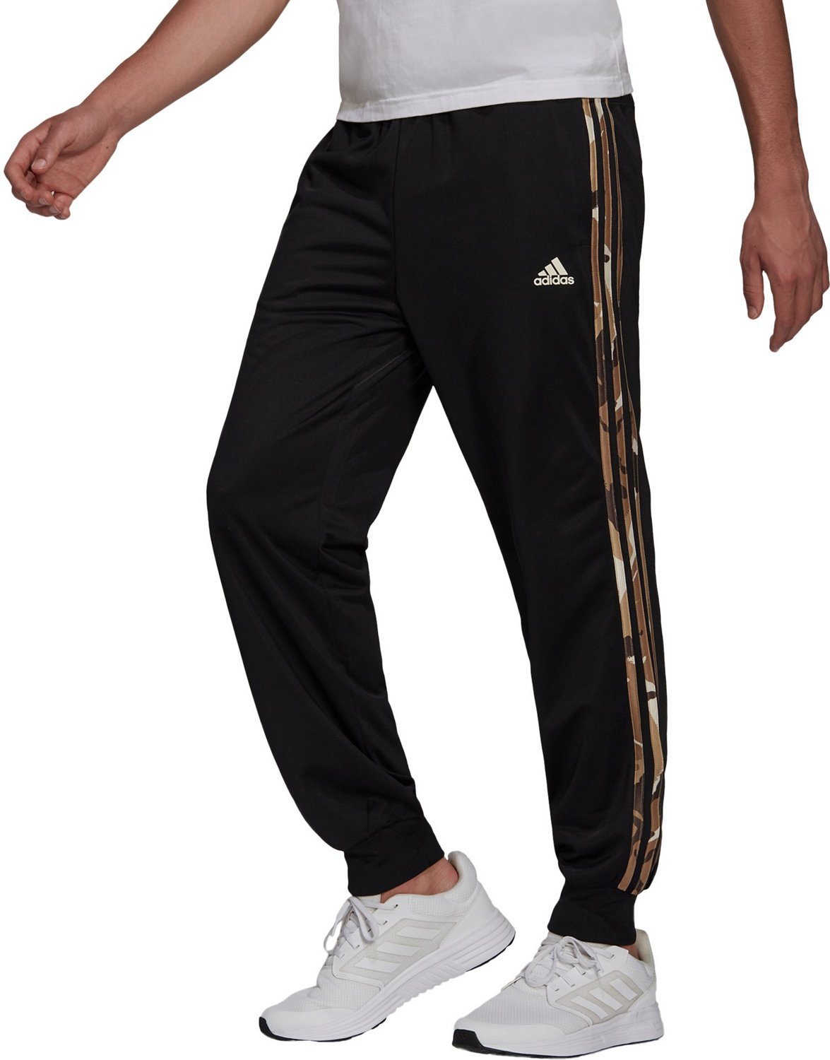 adidas Men's Warm Up Tricot Tapered Joggers BrickSeek