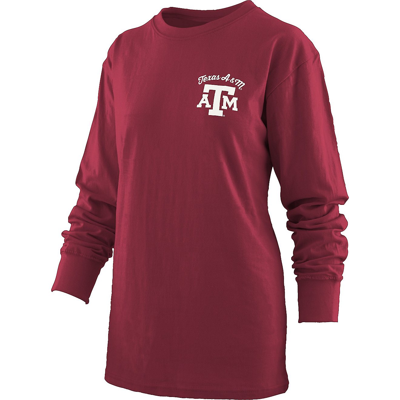 Three Square Women's Texas A&M University Sanders Long Sleeve Graphic T-shirt                                                    - view number 2