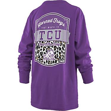 Three Square Women's Texas Christian University Sanders Long Sleeve T-shirt                                                     