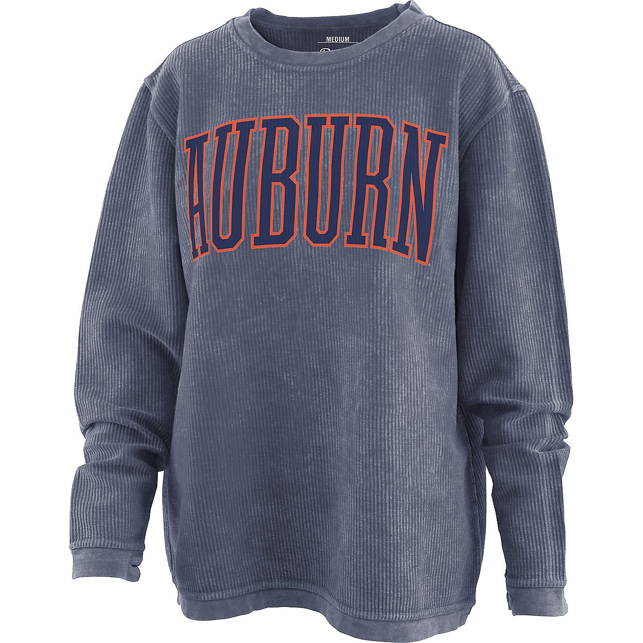 Three Square Women's Auburn University Southlawn Comfy Cord Long Sleeve Graphic T-shirt                                          - view number 1