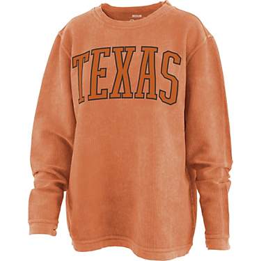 Three Square Women's University of Texas Southlawn Comfy Cord Long Sleeve Graphic T-shirt                                       