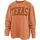Three Square Women's University of Texas Southlawn Comfy Cord Long Sleeve Graphic T-shirt                                        - view number 1 image