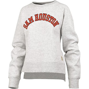 Three Square Women's Sam Houston State University Redwood Homecoming Fleece Crew Shirt