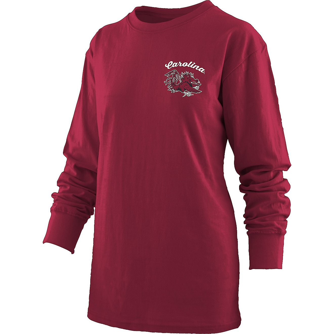 Three Square Women's University of South Carolina Sanders Long Sleeve T-shirt                                                    - view number 2