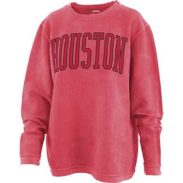 Three Square Women's University of Houston Southlawn Long Sleeve Crew Shirt                                                     