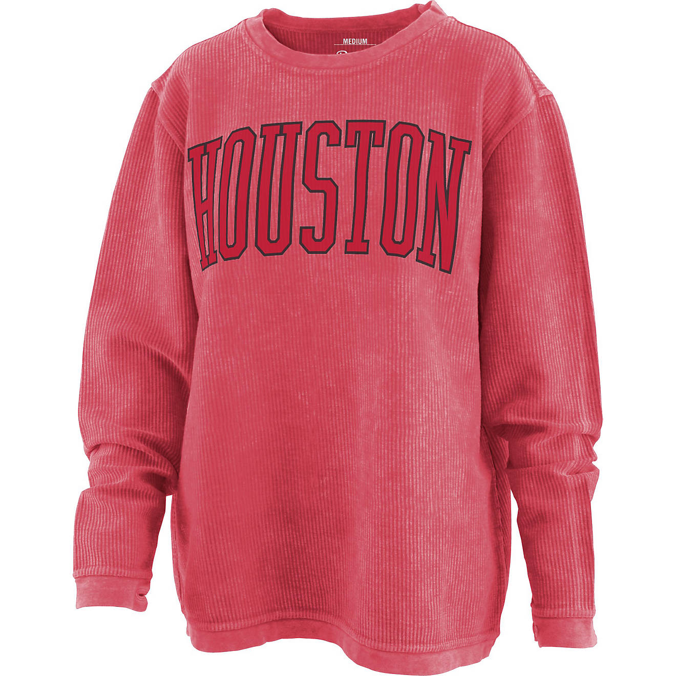 Three Square Women's University of Houston Southlawn Long Sleeve Crew Shirt                                                      - view number 1