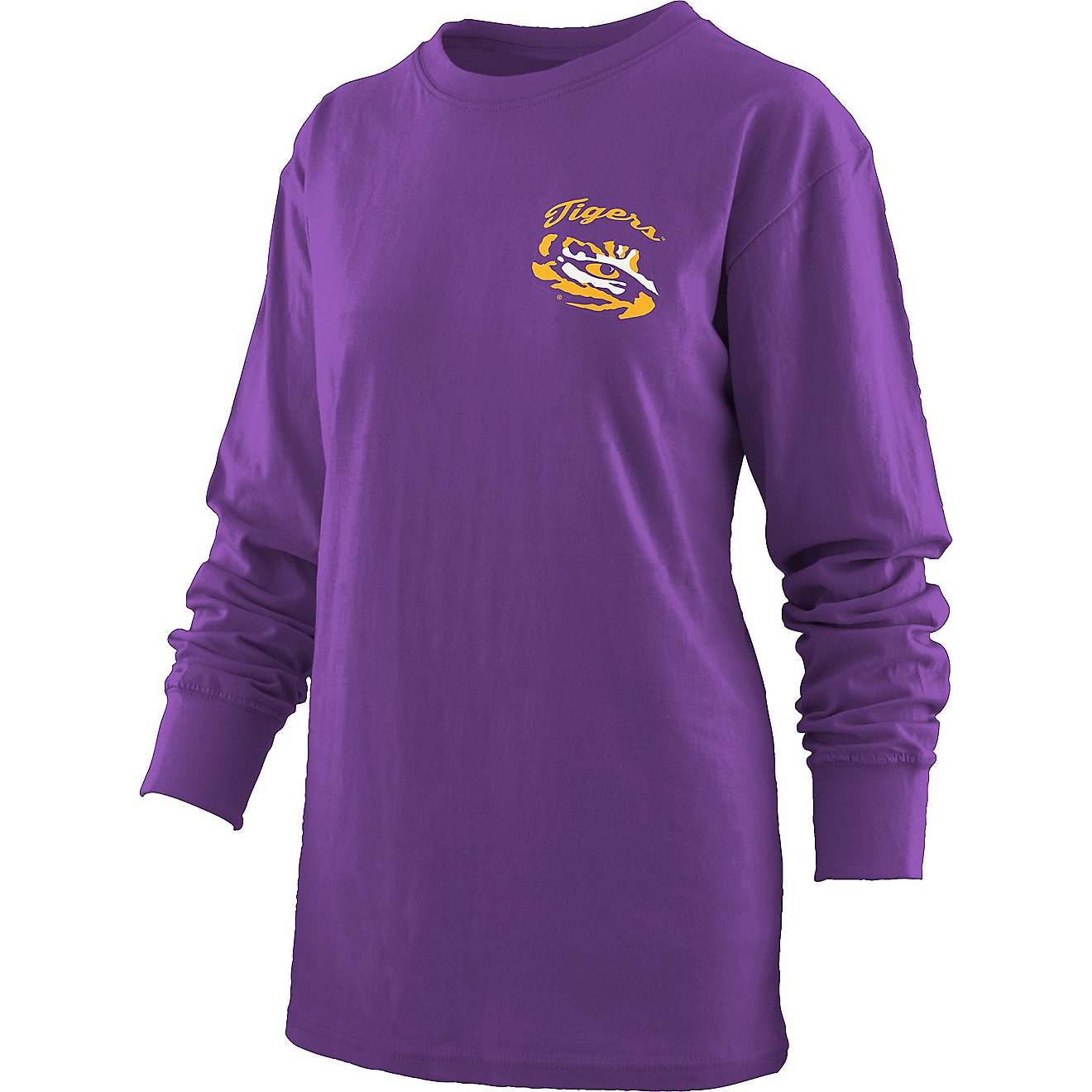 Three Square Women's Louisiana State University Sanders Long Sleeve T-Shirt                                                      - view number 2
