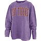 Three Square Women's Louisiana State University Southlawn Comfy Cord Crew Top                                                    - view number 1 image