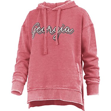 Three Square Women's University of Georgia Go Girl Vintage Wash Hoodie