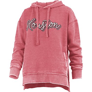 Three Square Women's University of Houston Go Girl Vintage Wash Hoodie